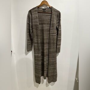 MASSIMO‎ DUTTI Brown Tie Up Duster Cardigan Size XL
